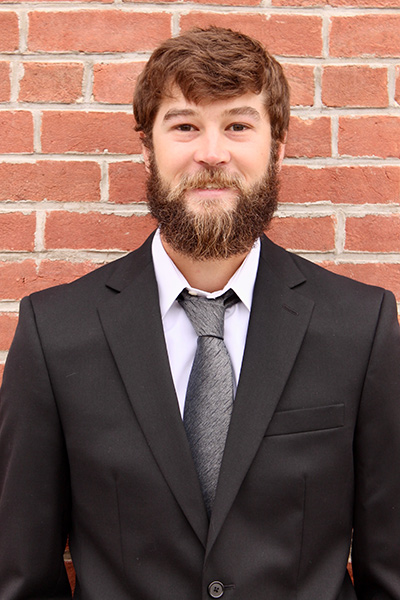 Cole A. Farley smiling for the camera
